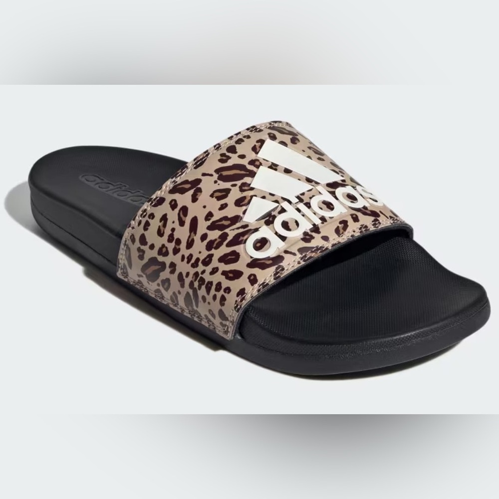 Adidas Animal Print Slides